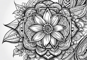 hena tattoo idea