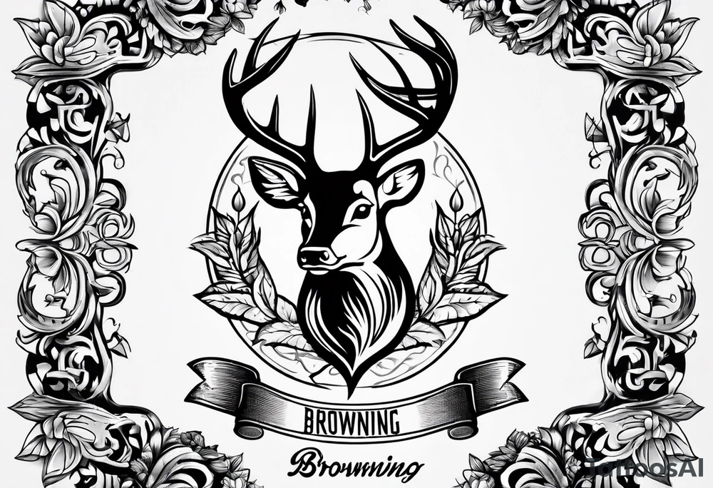 browning logo tattoo idea