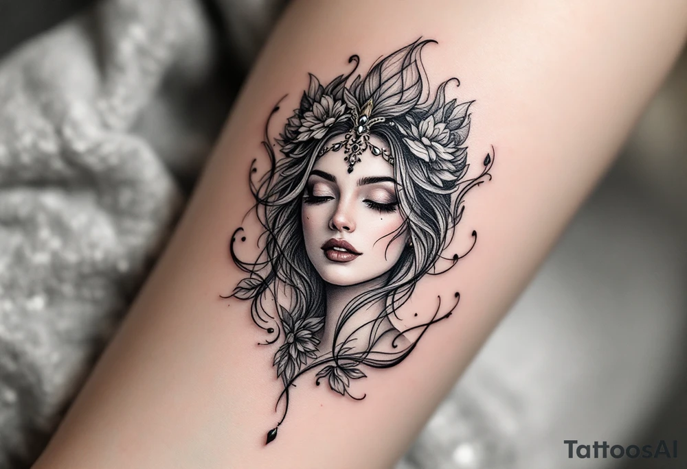 Goddess tattoo idea