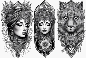 Reincarnation forearm tattoo tattoo idea