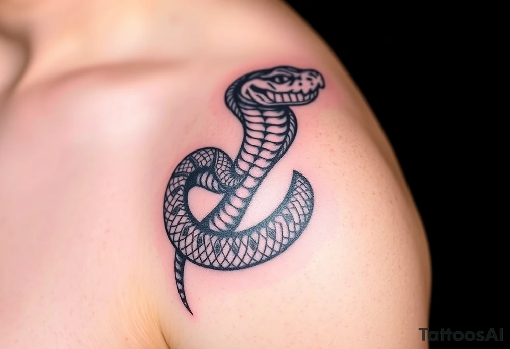 king snake tattoo idea