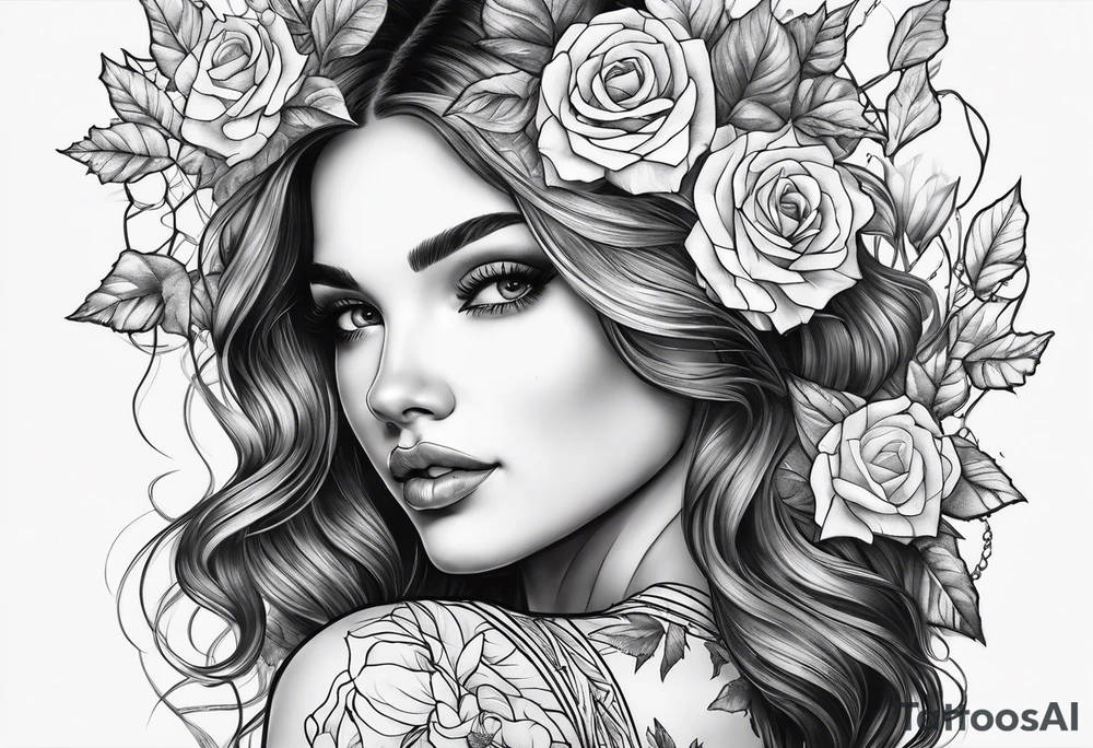 Ivy Rose tattoo idea
