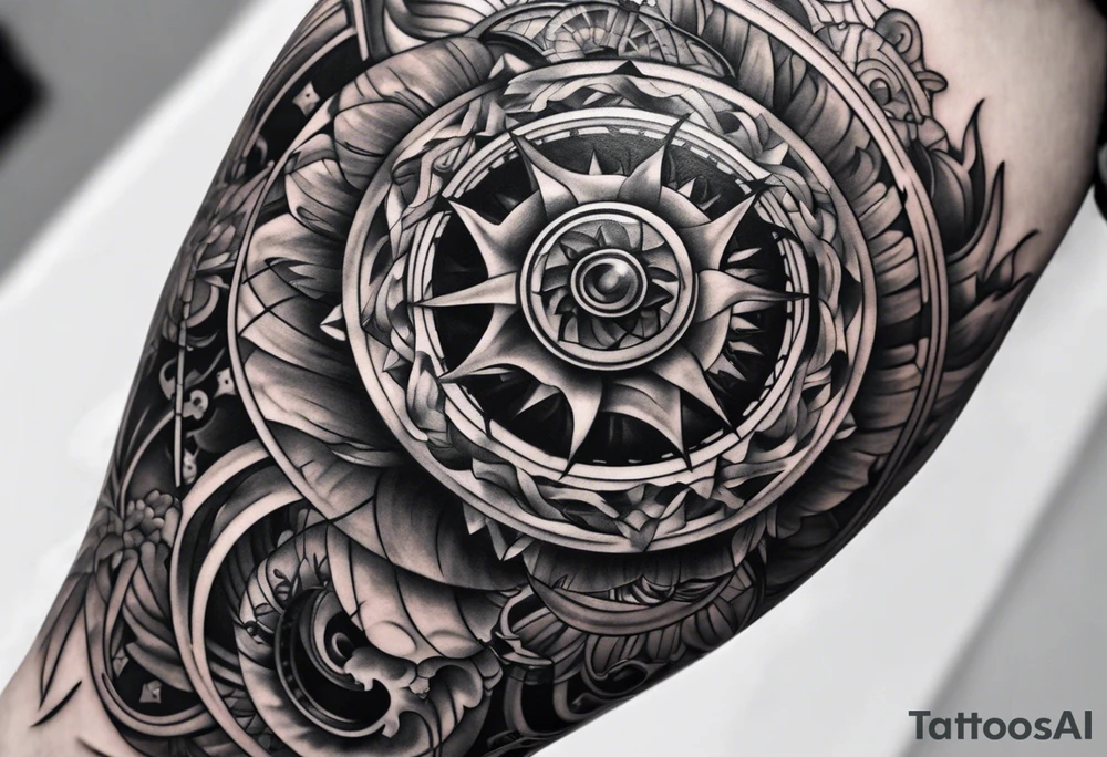 right biomechanical arm tattoo tattoo idea