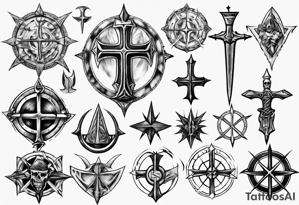 Templar tattoo idea