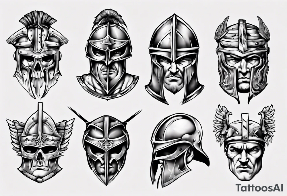 Gladiator tattoo idea