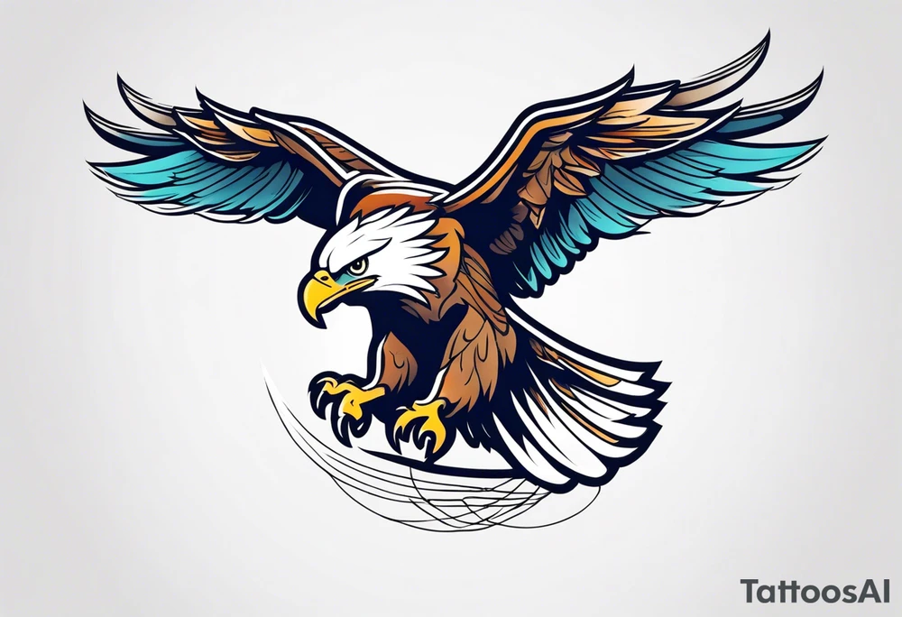 eagle tattoo idea