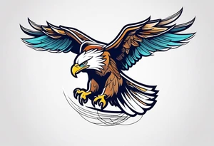 eagle tattoo idea