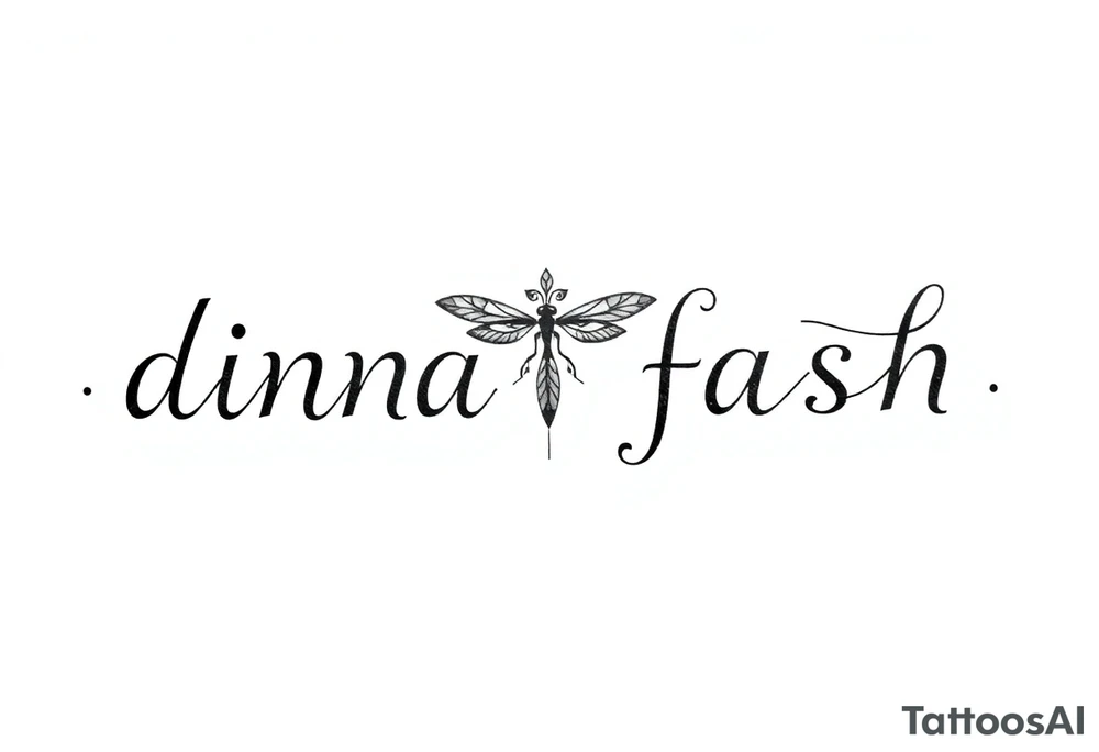 dinna fash. Style celtic flower. Dragon fly. Minimaliste. Simple. Outlander tattoo idea