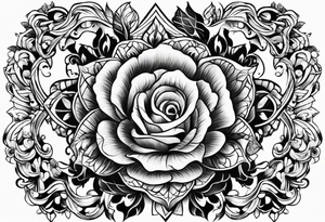 tattoo that fills entire length from shoulder to fingers that symbolizes pain tattoo idea