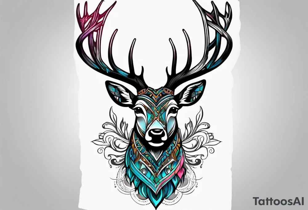 deer, tattoo idea