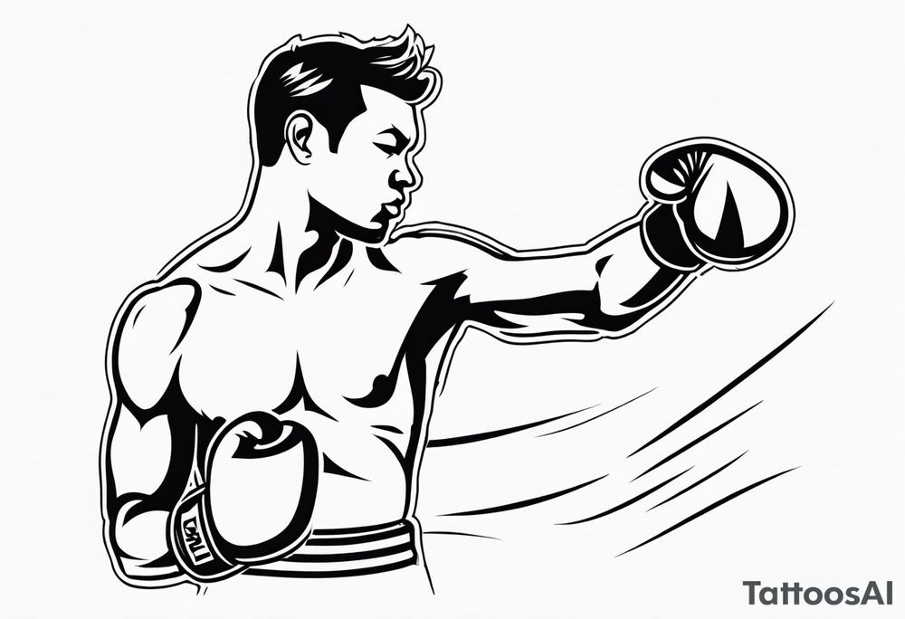 boxing tattoo idea