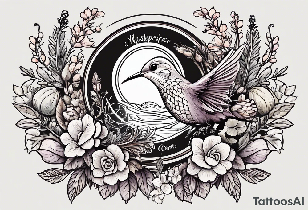 Hops, Rosemary, Thyme, Sage, Juniper, Corn, Wheat, Rose, Sunflower, Cherry blossom, Apple blossom, Honeycomb, Maple leaves, Violet/primrose, Carrot, Cherry, Apple/apple core, Acorns

Hawk, Lightbulb, Hummingbird tattoo idea