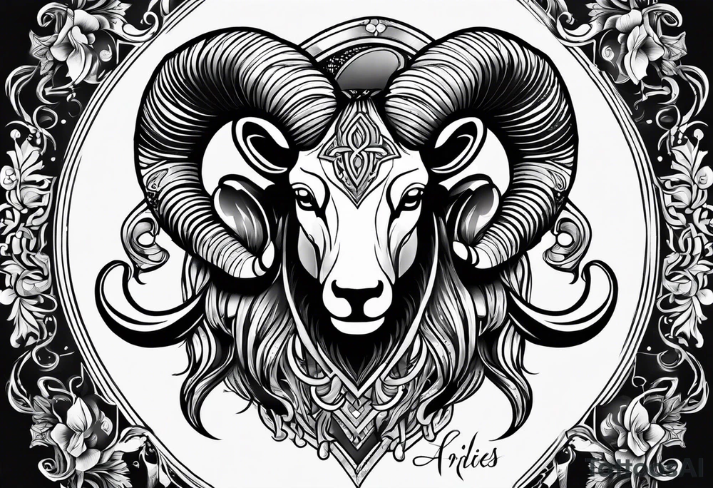 First born son, Aries tattoo idea