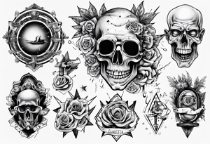 gangsta tattoo idea