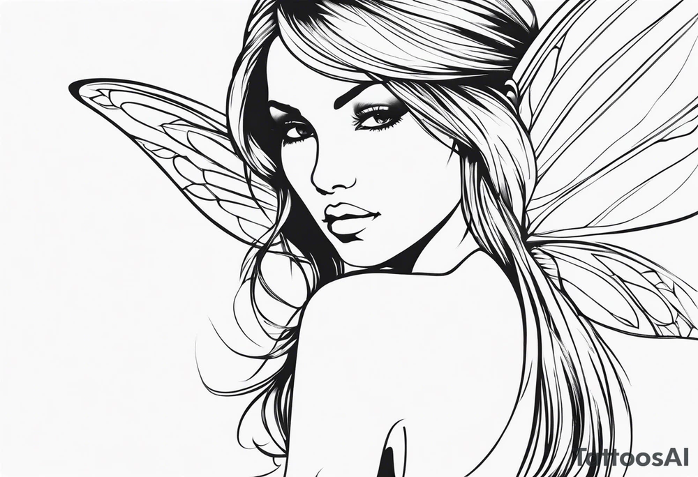 Fairy tattoo idea