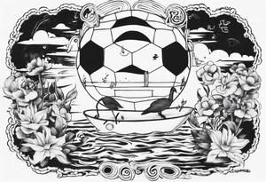 “ I think the meaning of my happiness is you” lyrics for Pool by Woodz tattoo idea
