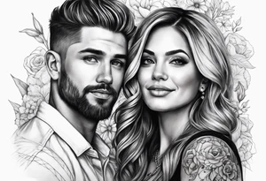 Husband and wife tattoo idea tattoo idea