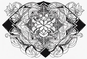 let the impulse to love and the instinct to kill entangle to one tattoo idea