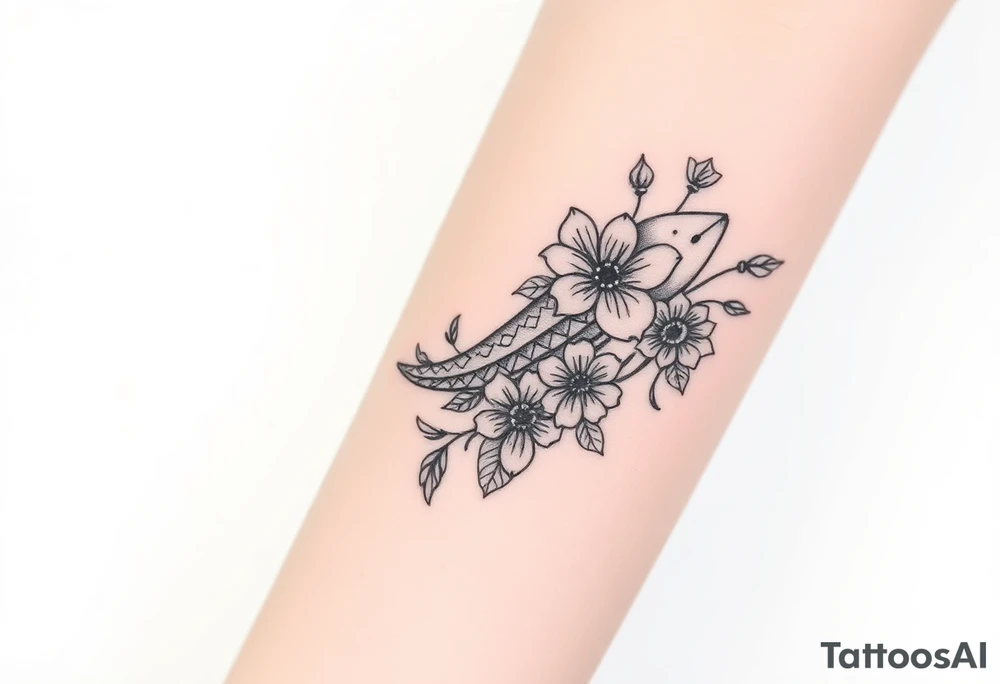 Strong, queen, Pisces, beauty, flowers, independent, survivor, domestic violence survivor, suicide awareness, warrior, independent tattoo idea