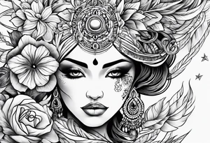 mar y sol tattoo idea