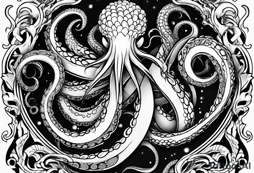 Tentacles starting at wrist and going up arm tattoo idea Tentacles starting at wrist and going up arm tattoo idea