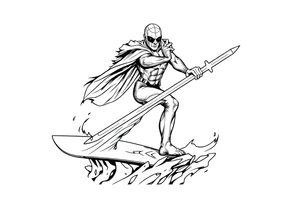 Silver Surfer tattoo idea