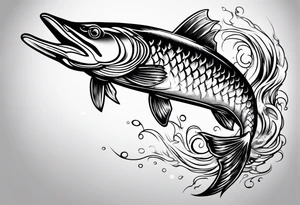 pike jump tattoo idea