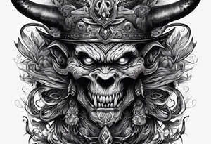 Monster tattoo idea