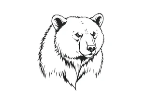 Bear tattoo idea