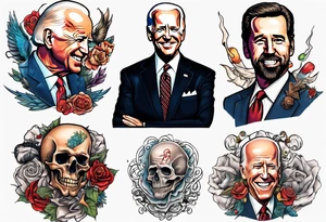 Joe biden tattoo idea