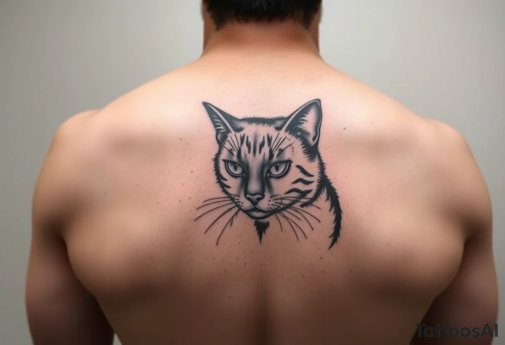 Black Cat tattoo idea