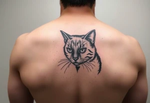 Black Cat tattoo idea