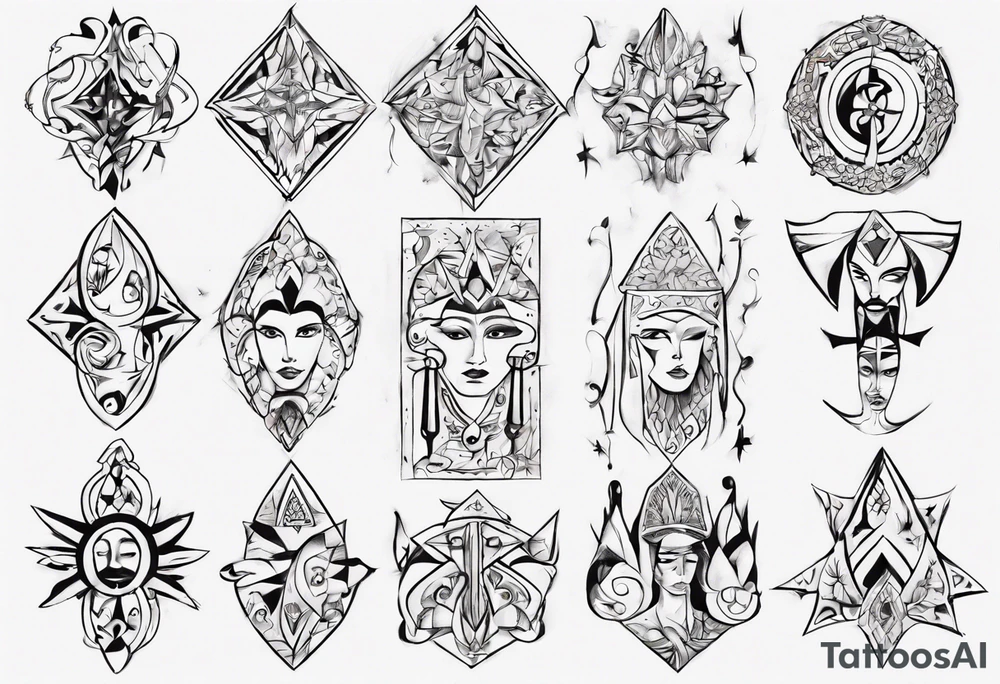 royal morocco tattoo idea