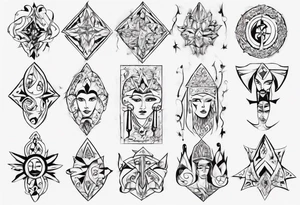 royal morocco tattoo idea