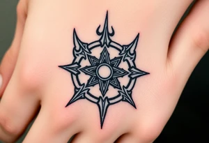 Cybersigilism tattoo of lucifer's sigil tattoo idea