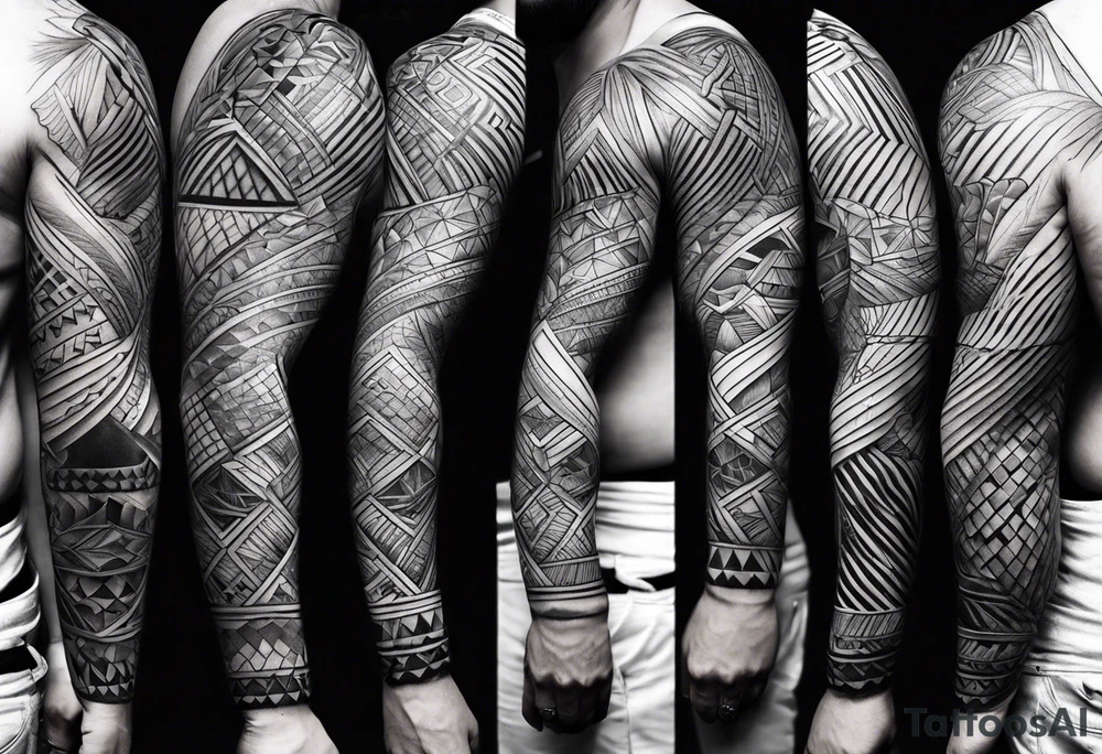 full sleeve tattoo tattoo idea