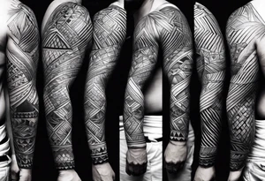 full sleeve tattoo tattoo idea