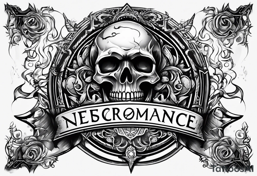 necromancer logo tattoo idea