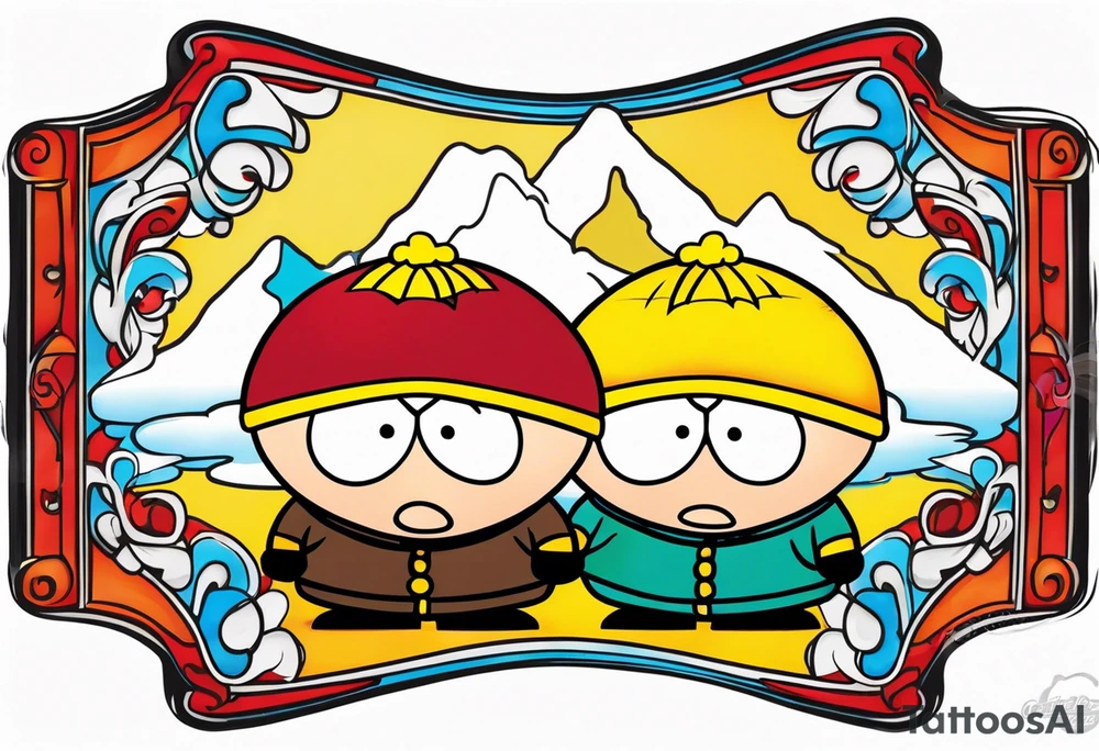 Cartman from South Park tattoo idea
