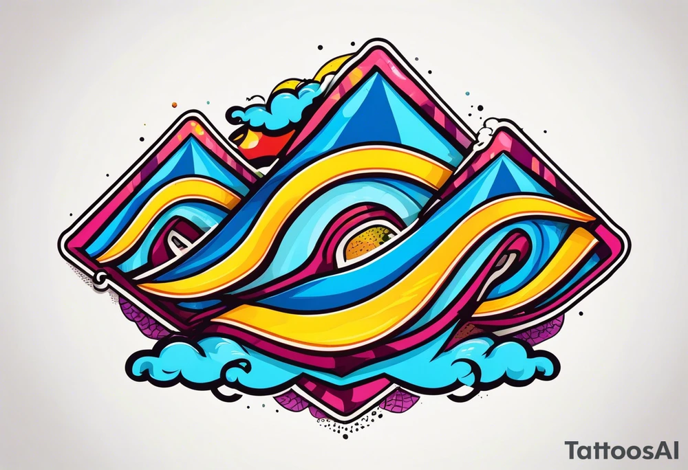 ZigZag rolling paper logo tattoo idea