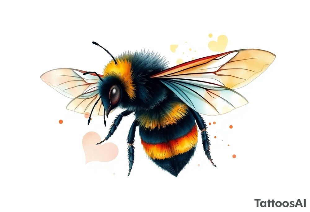 bumblebee tattoo idea