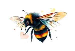 bumblebee tattoo idea