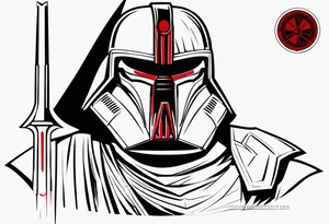 From the video game Star Wars: Knights of the Old Republic 2, “apathy is death” with Darth Nihilus tattoo idea