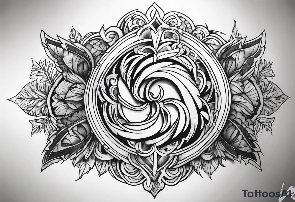 broken sword tattoo idea