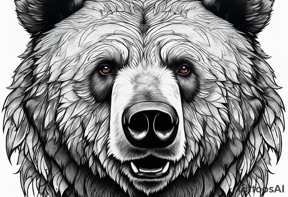 Grizzly tattoo idea