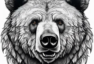 Grizzly tattoo idea