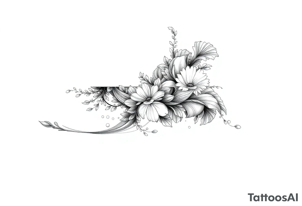 Ocean themed tattoo idea