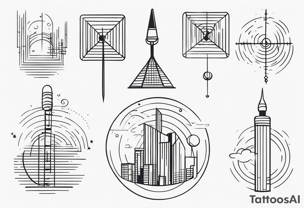 antenna tattoo idea