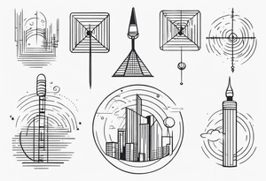antenna tattoo idea
