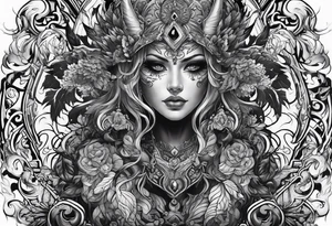 Demons tattoo idea
